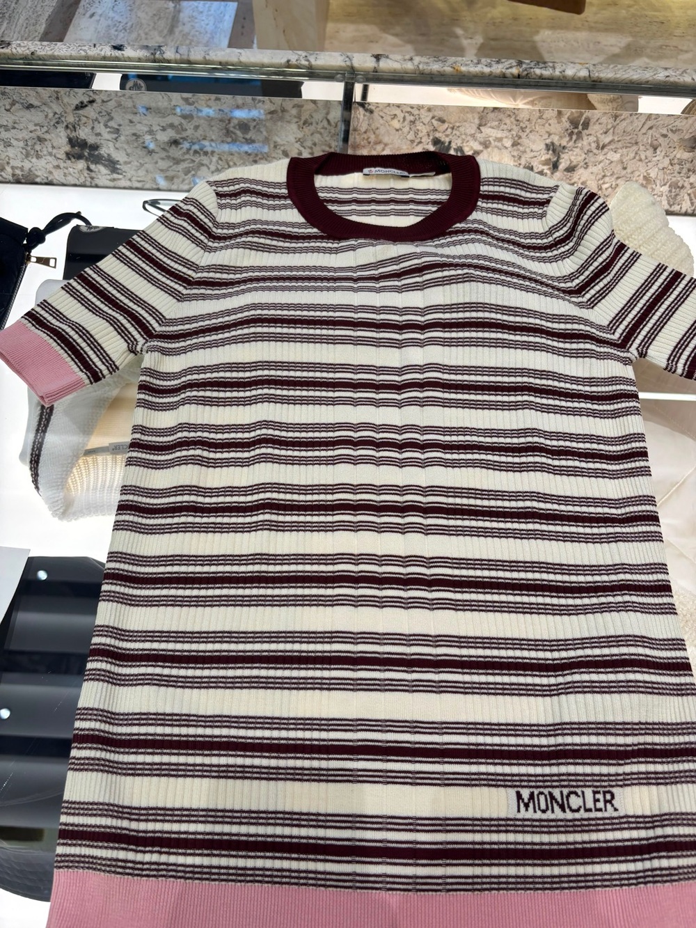 GIROCOLLO TRICOT Sweater Tag - White